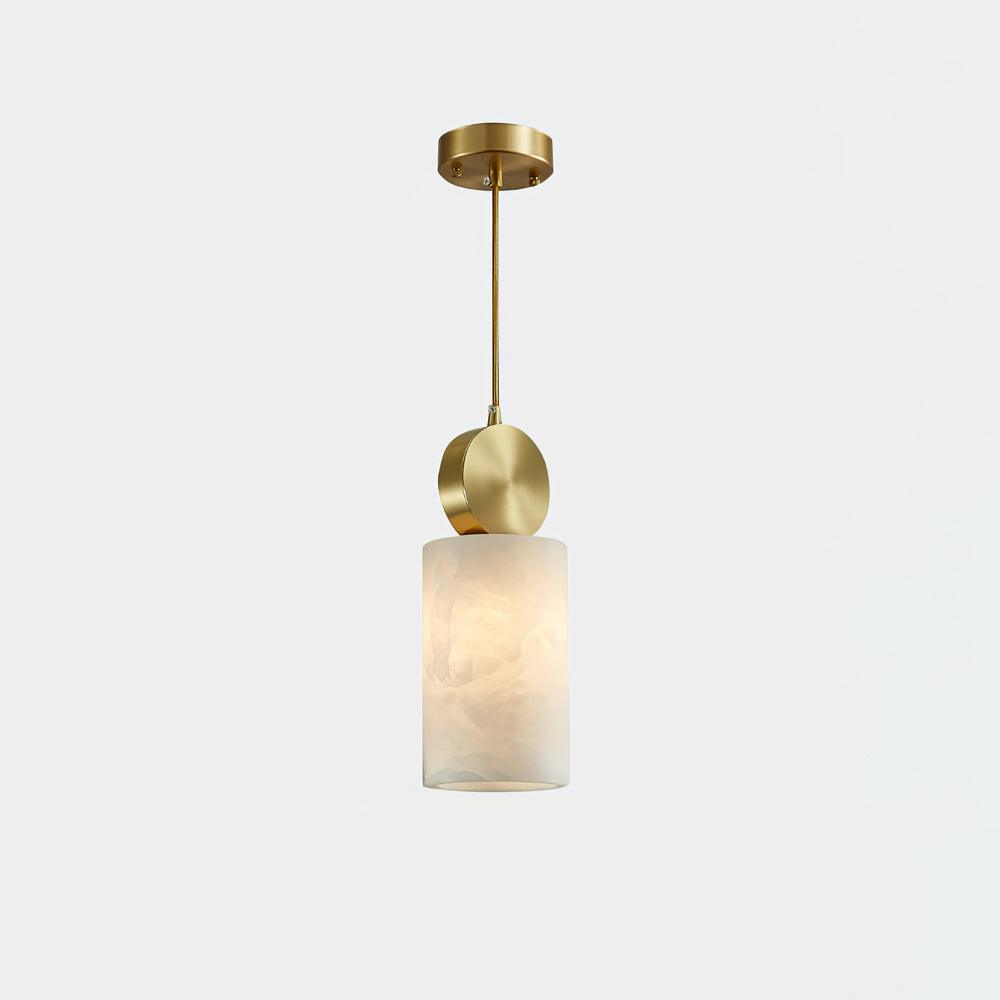 Etruscan Alabaster Pendant Light
