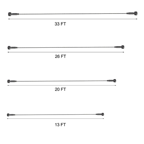 Skyline Linear Strip Ceiling Light