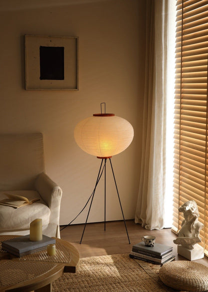 Elena Rice Paper Floor Lamp