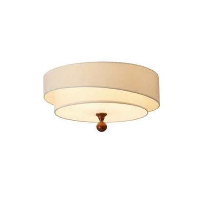 Layered Fabric Ceiling Light
