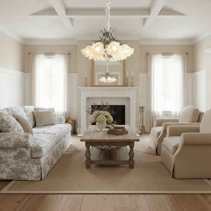 Lily of the Valley Flower Chandelier