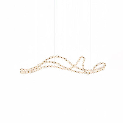 Pearl Necklace Balls Chandelier