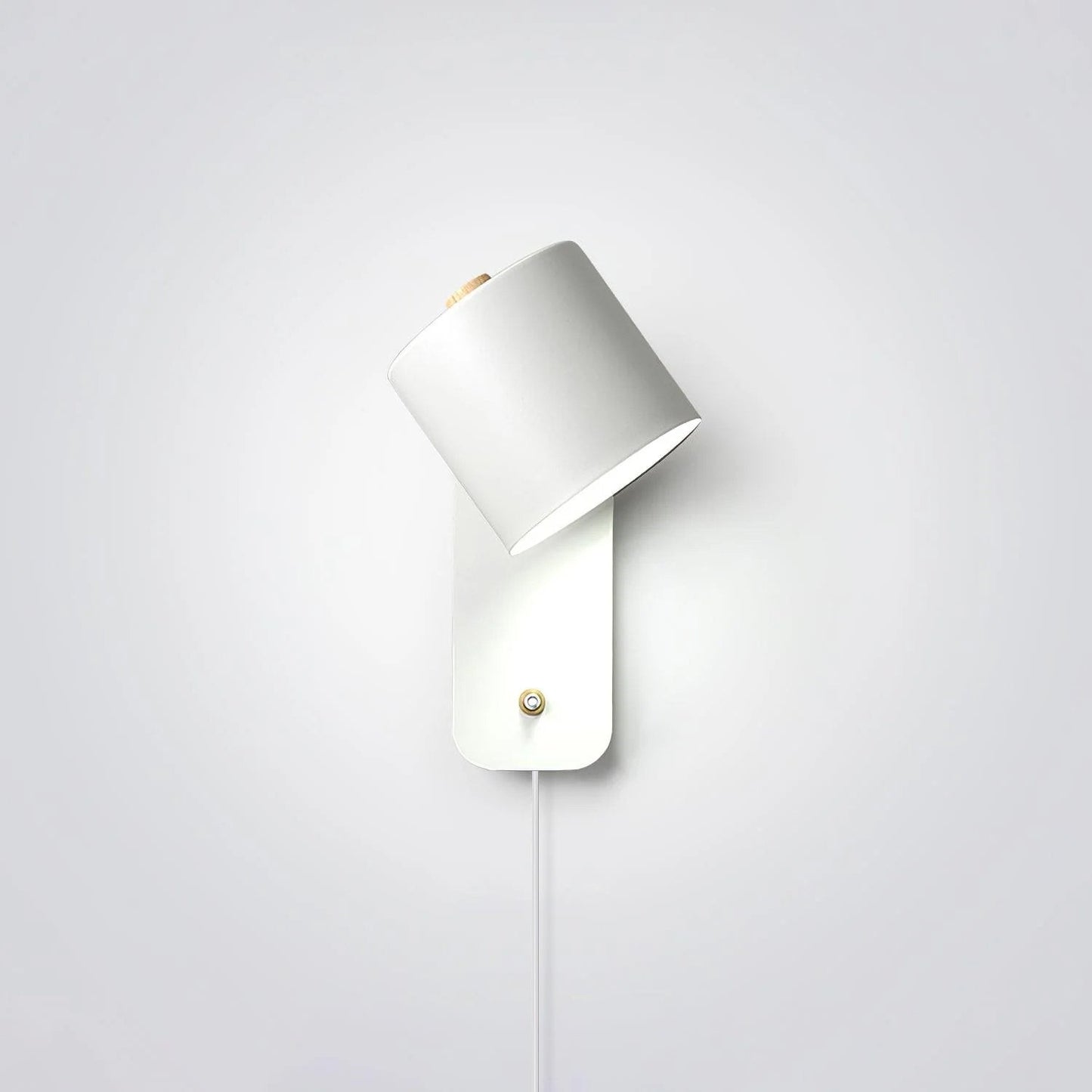Clémence Rotatable Cylinder Plug-in Wall Lamp