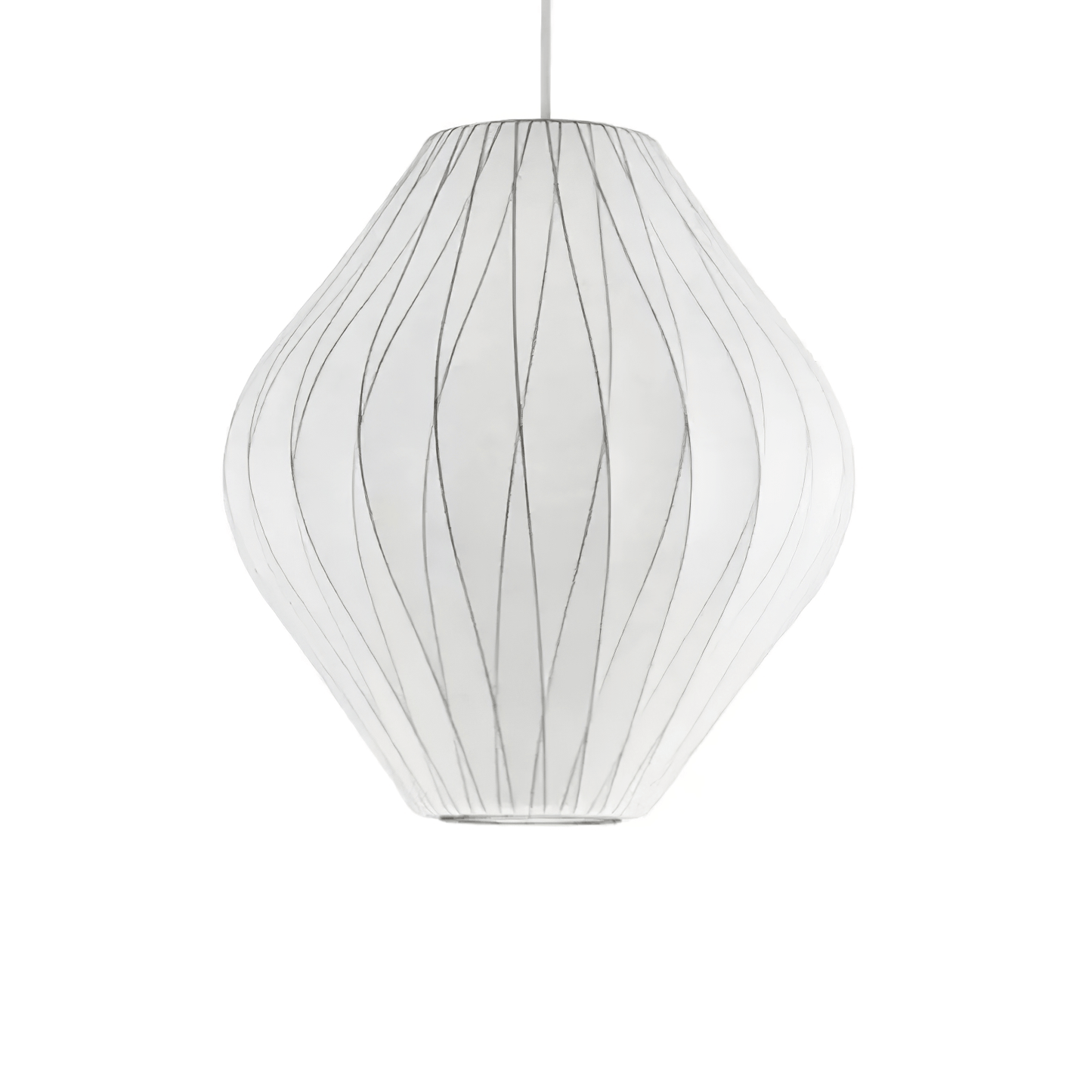 Élise Mulberry Silk Pendant Lamp