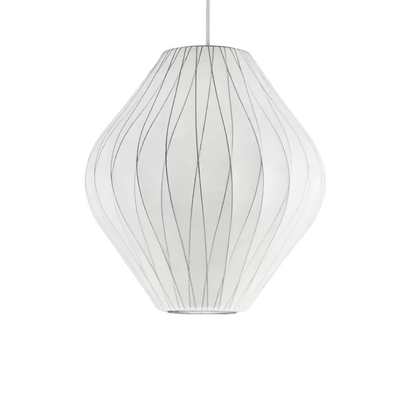 Élise Mulberry Silk Pendant Lamp