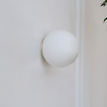Glass Mini Orb Wall Lamp