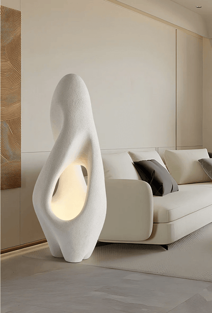 Wabi-Sabi White Floor Lamp
