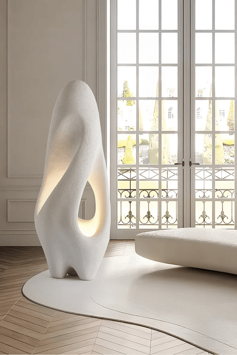 Wabi-Sabi White Floor Lamp