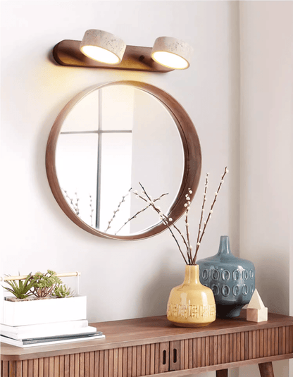 Camilla Travertine Duo Wall Light