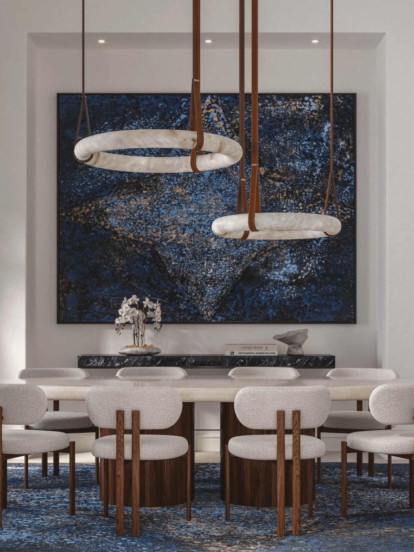 Oslo Alabaster Pendant Light A