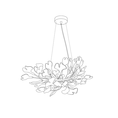 Sofia Floral Chandelier