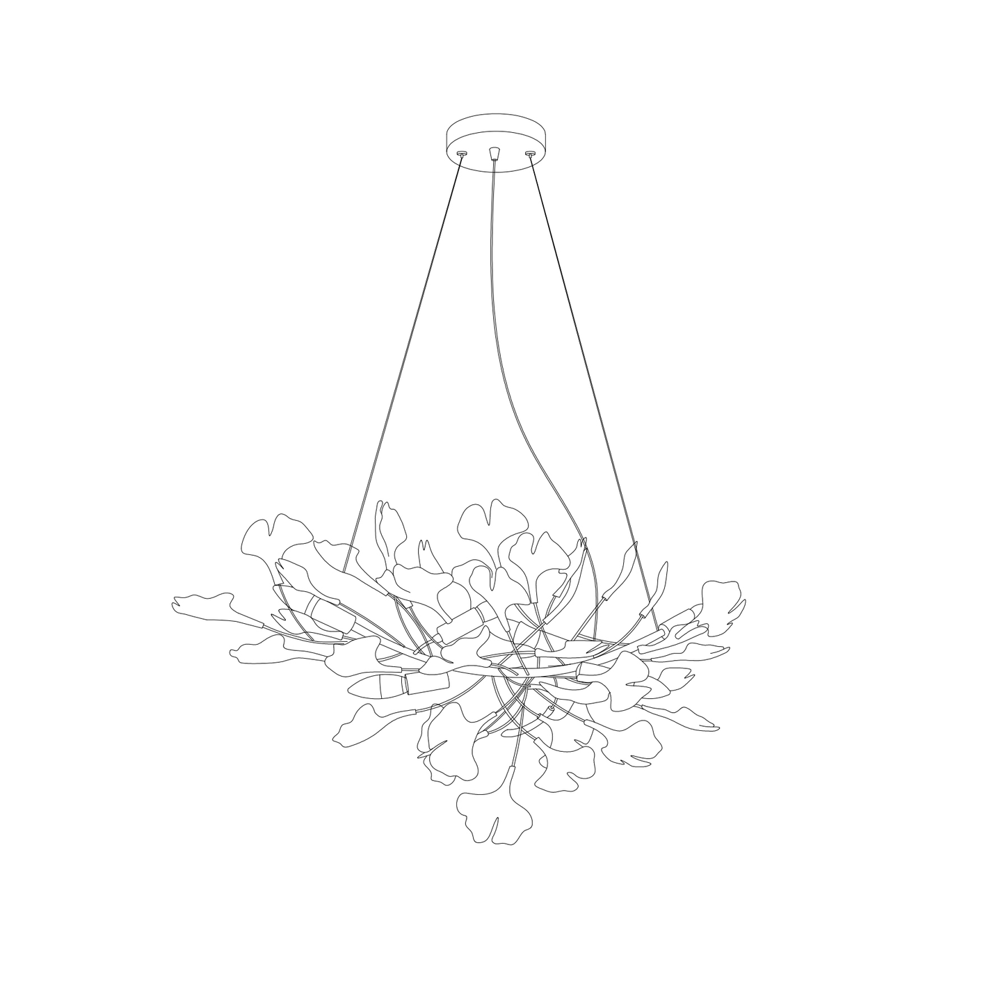 Sofia Floral Chandelier