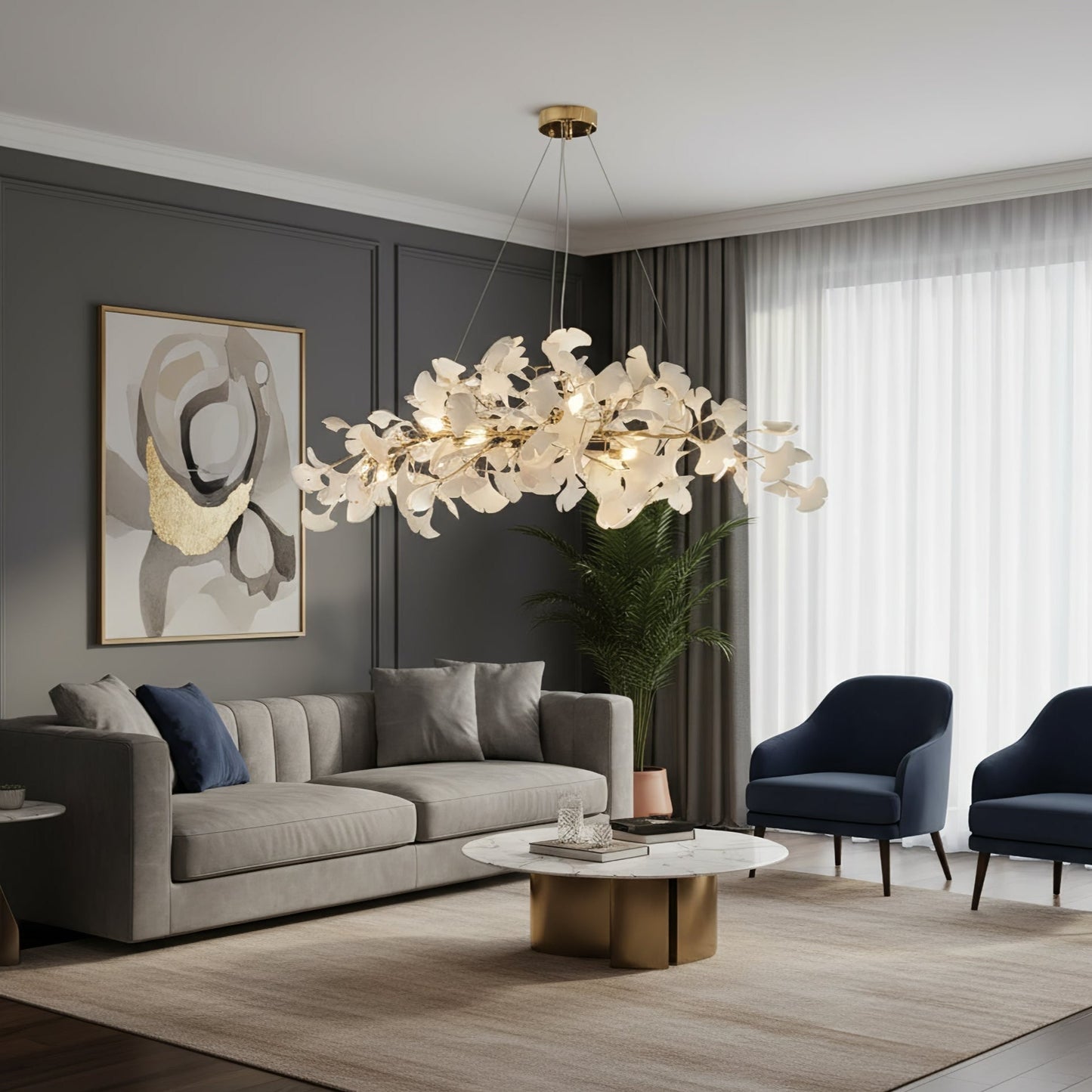 Noémie Floral Chandelier