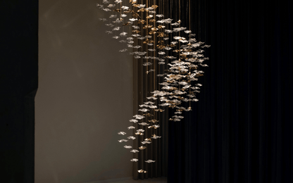 Tidal Art Glass Pendants Lamp