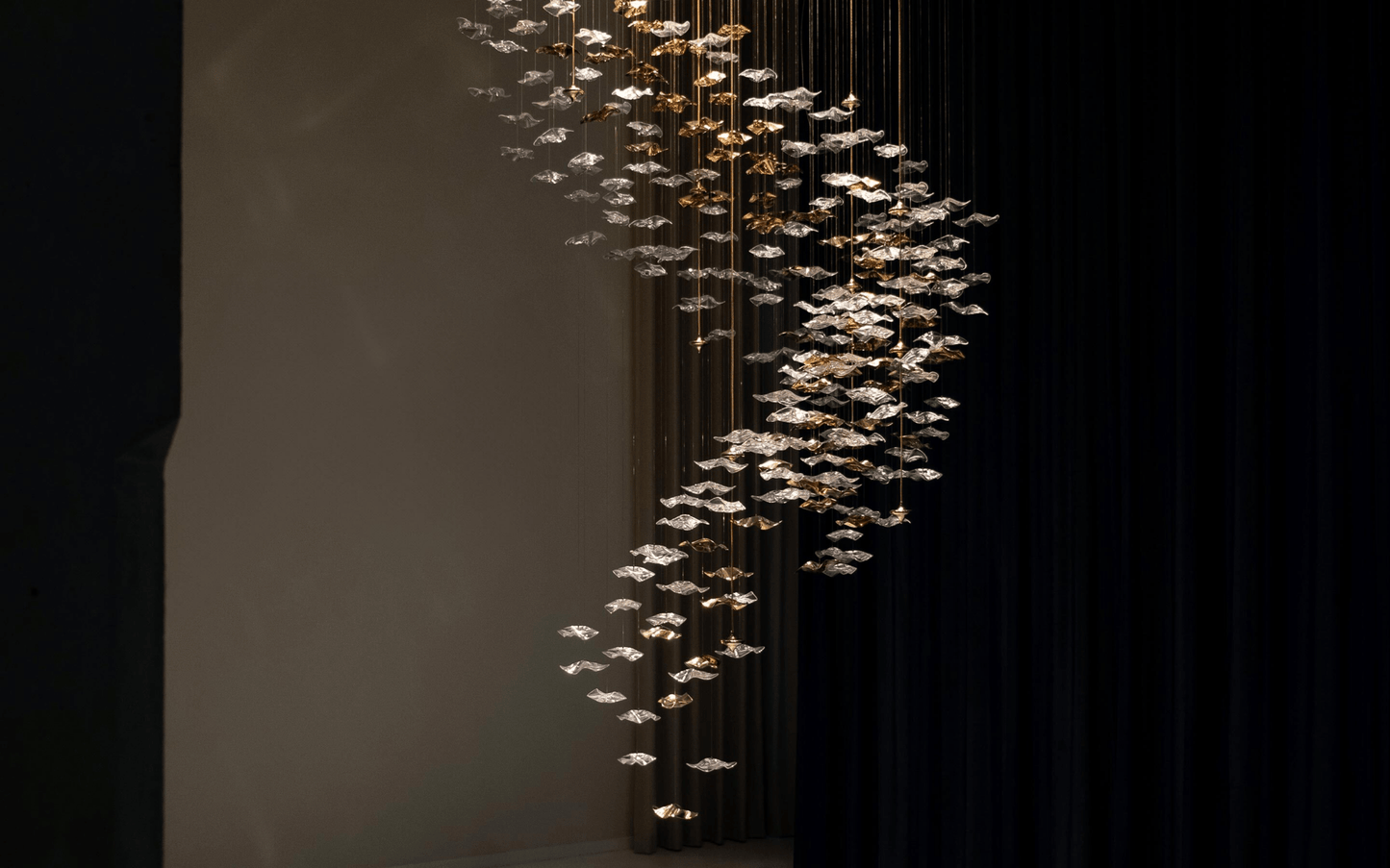Tidal Art Glass Chandelier