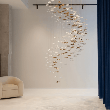 Tidal Art Glass Pendants Lamp