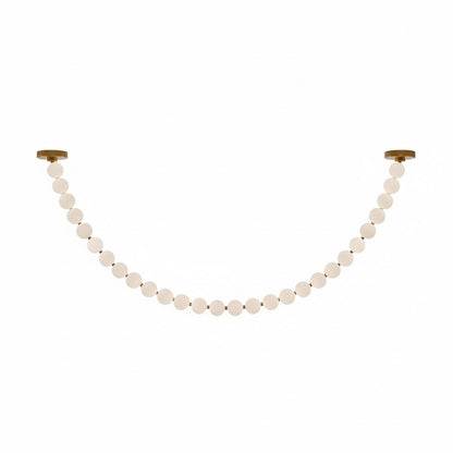Pearl Necklace Balls Chandelier