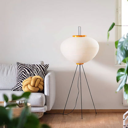 Elena Rice Paper Floor Lamp