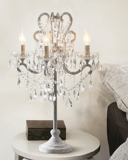 Abigail Crystal Table Lamp