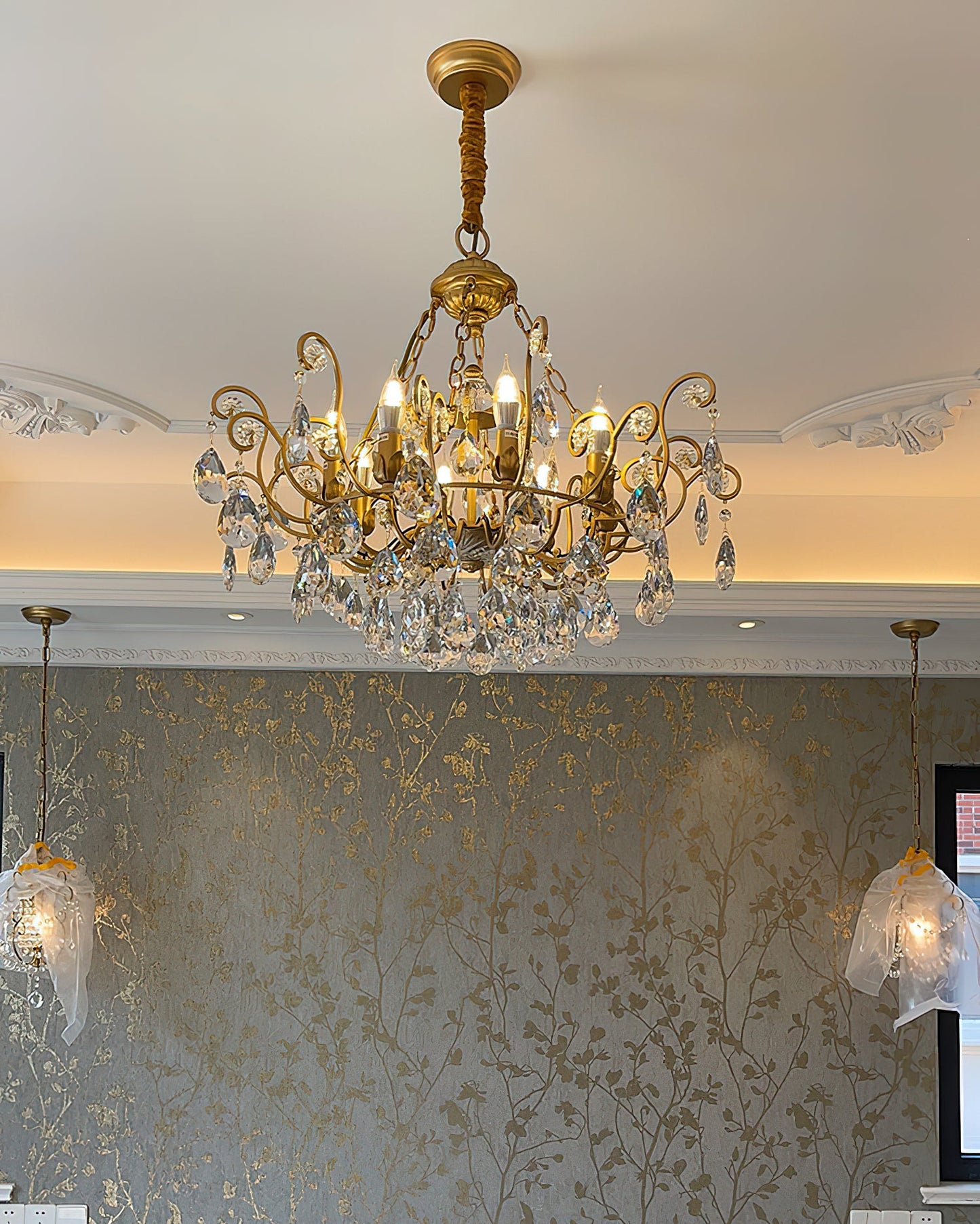 Aeliana Crystal Chandelier