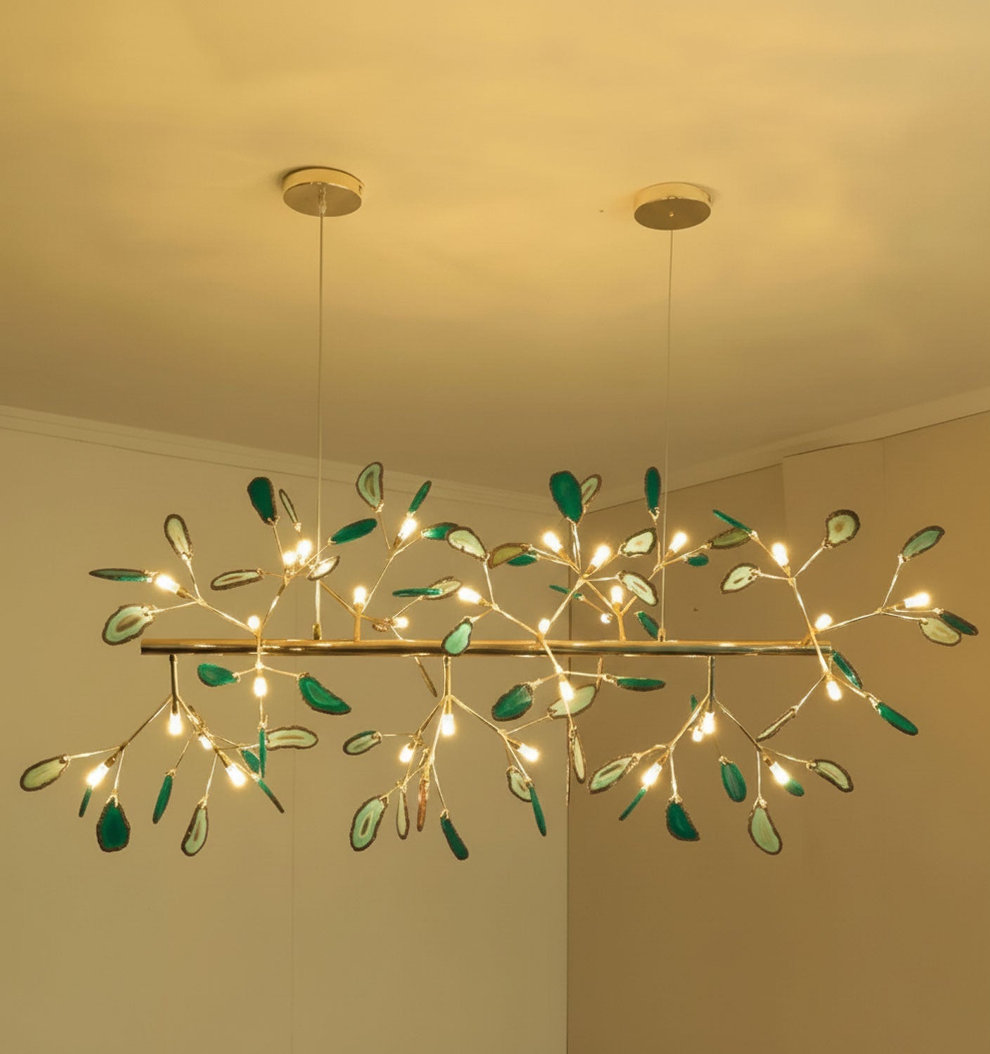 Agate Flake Chandelier