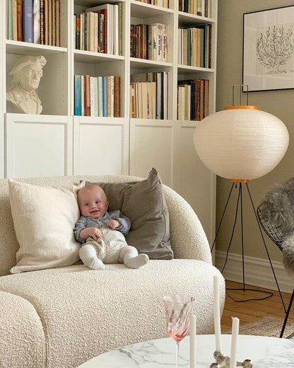 Elena Rice Paper Floor Lamp