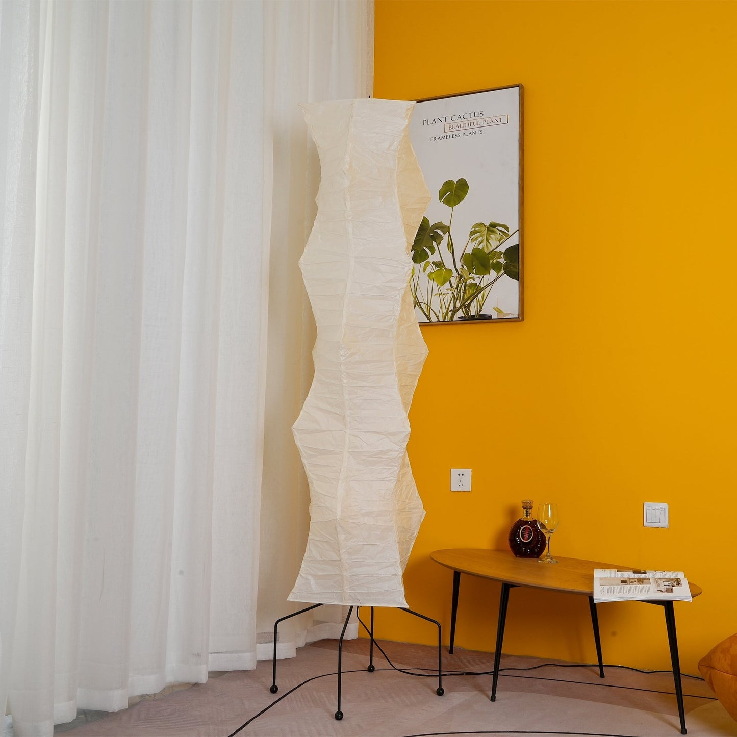 Elena Rice Paper Floor Lamp