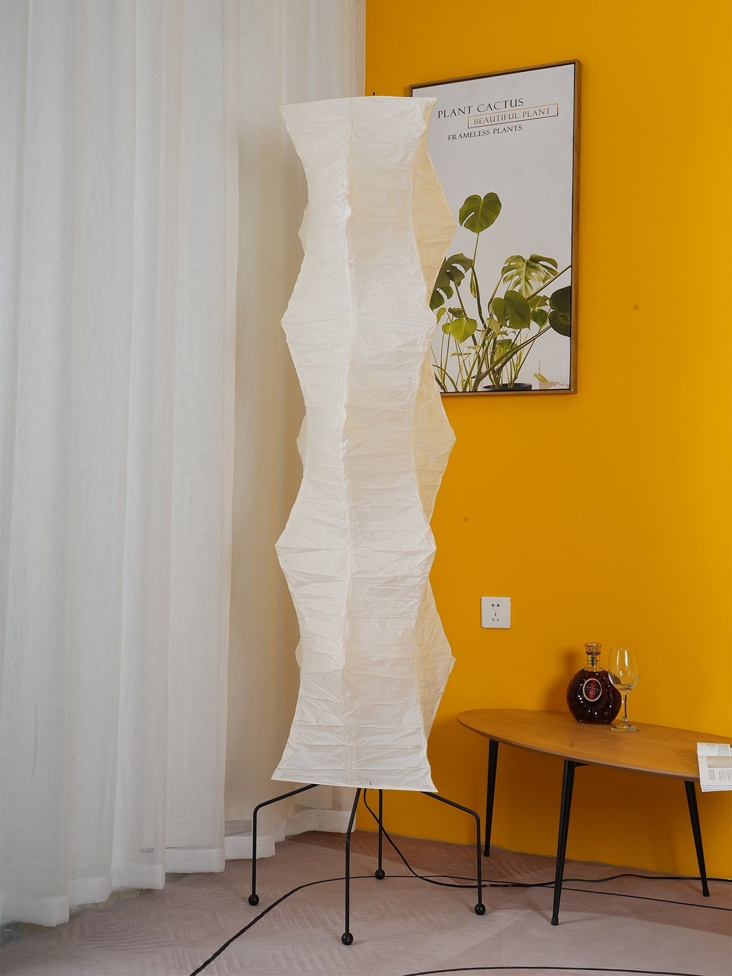 Elena Rice Paper Floor Lamp