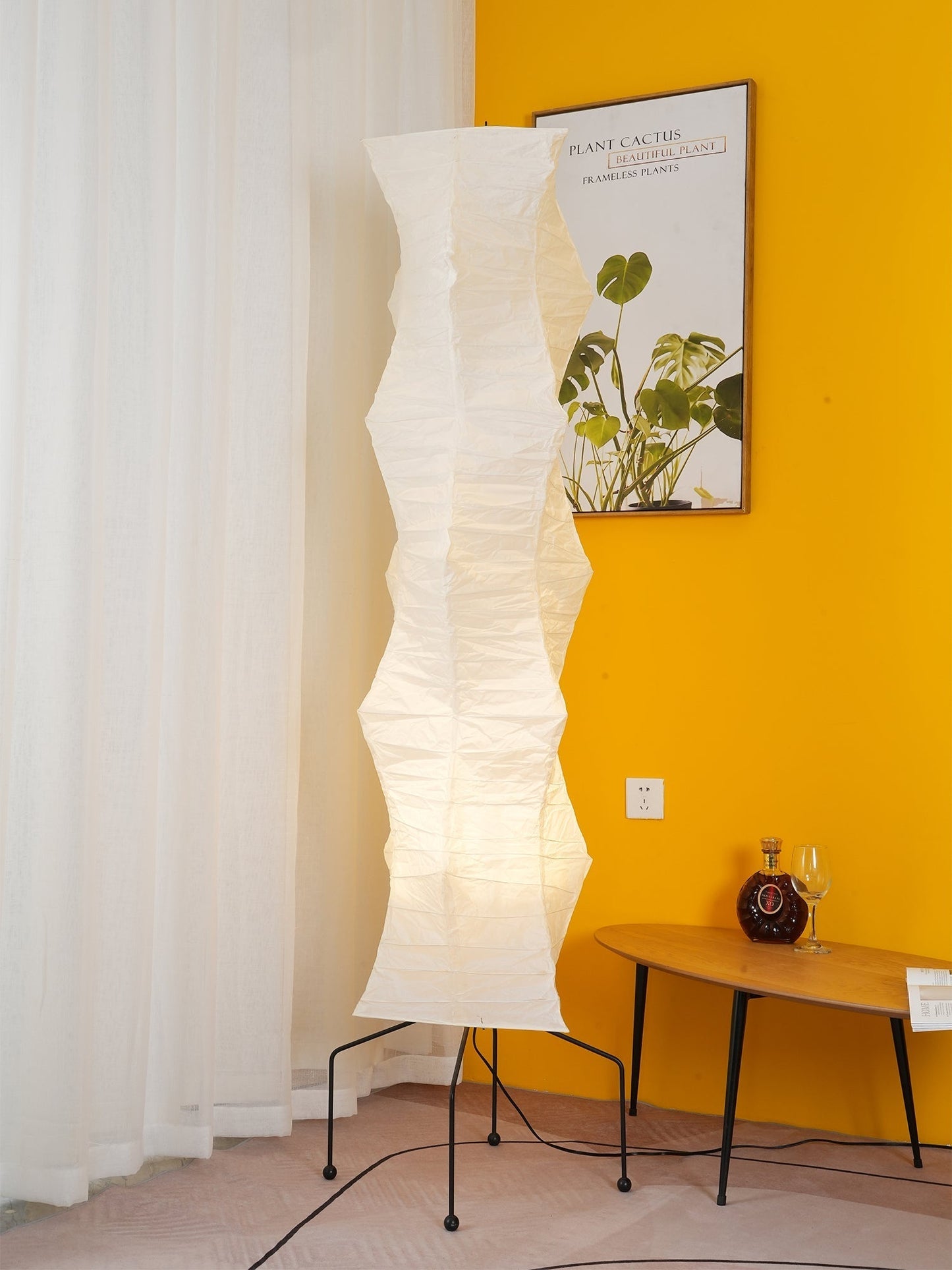Elena Rice Paper Floor Lamp