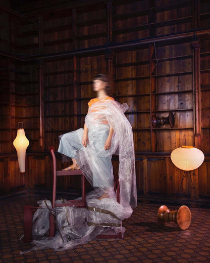 Elena Rice Paper Floor Lamp