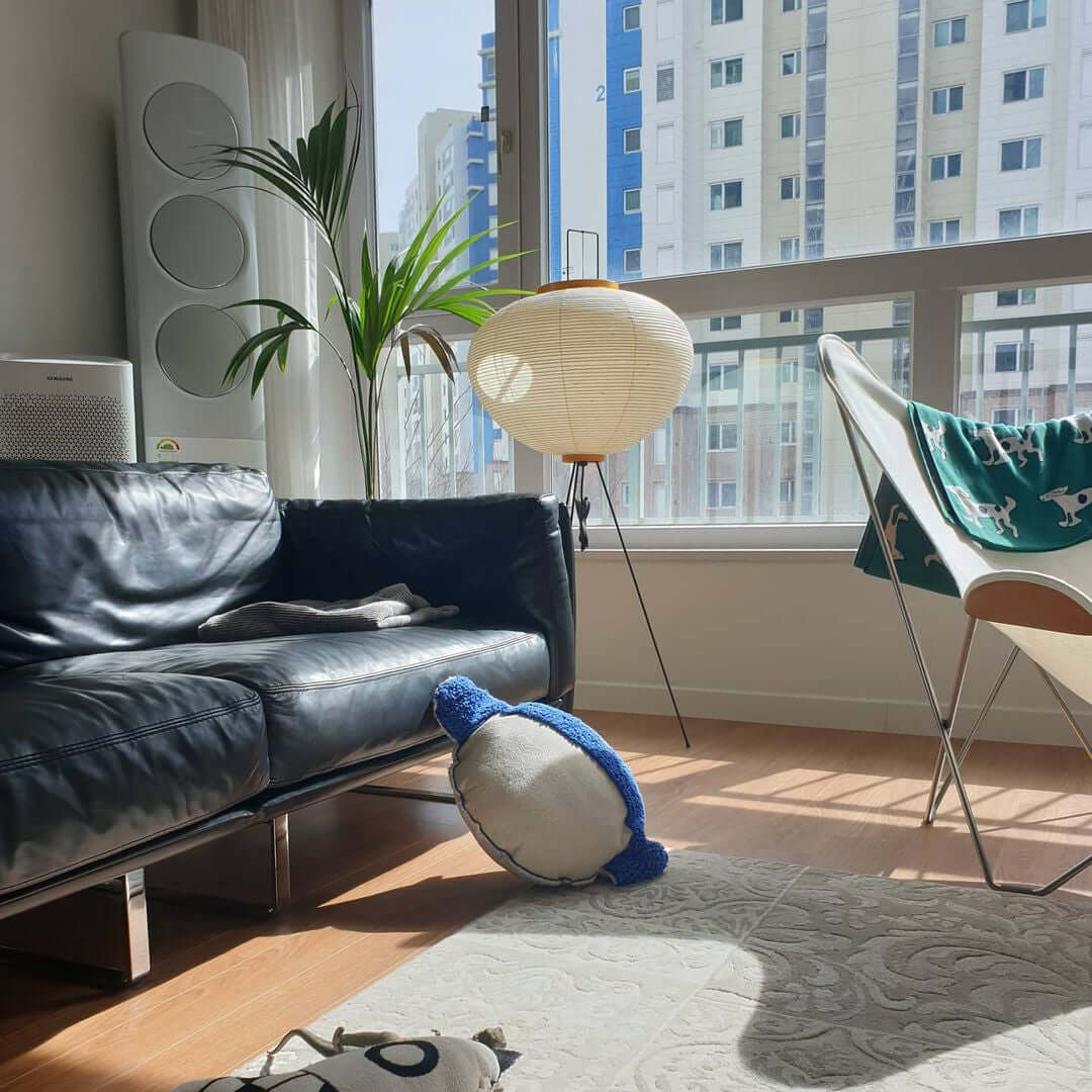 Elena Rice Paper Floor Lamp