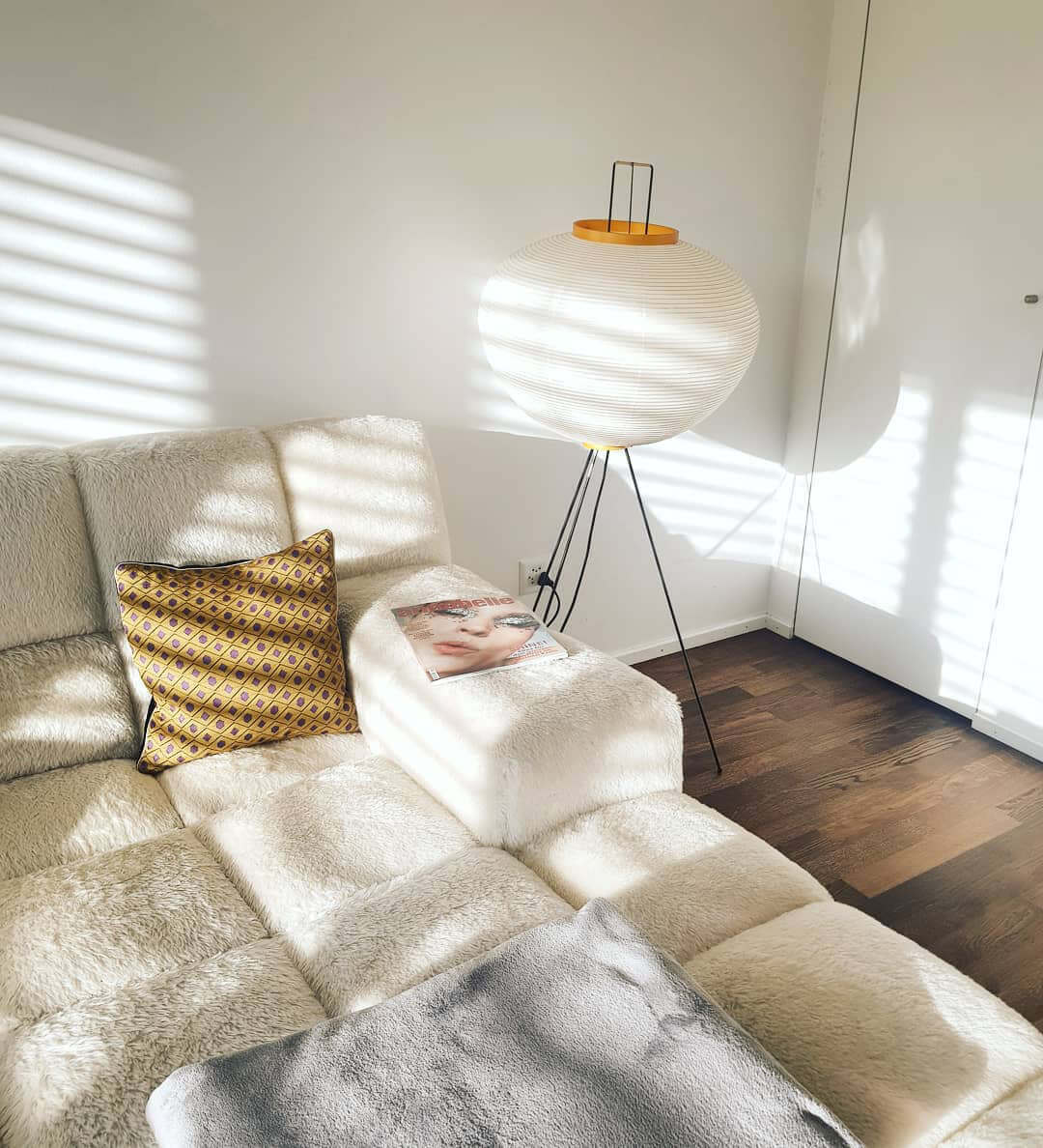Elena Rice Paper Floor Lamp
