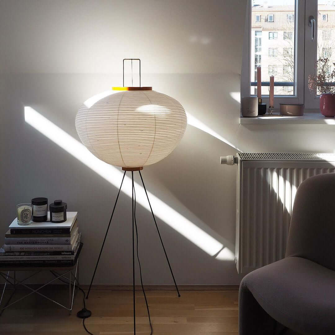 Elena Rice Paper Floor Lamp