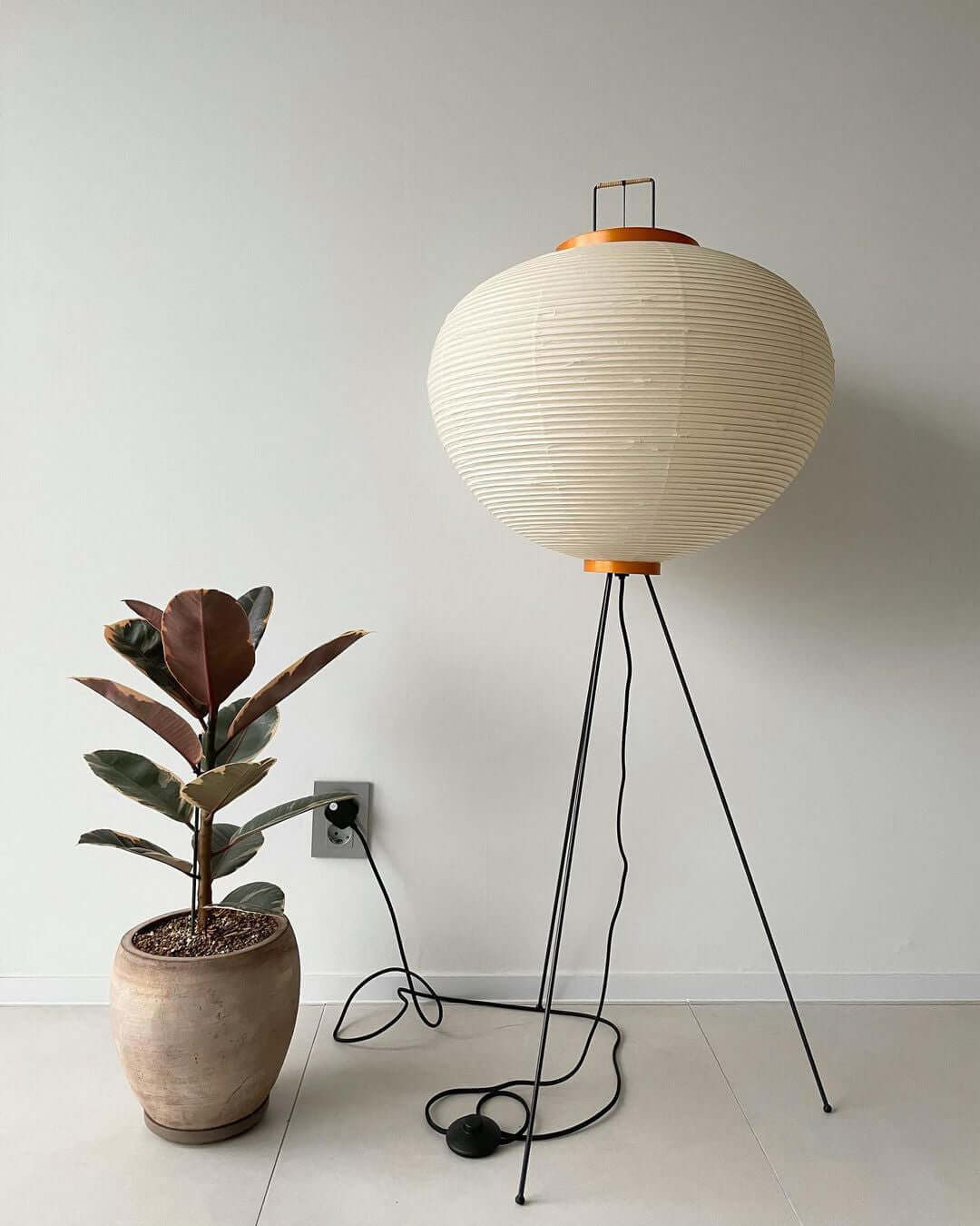 Elena Rice Paper Floor Lamp