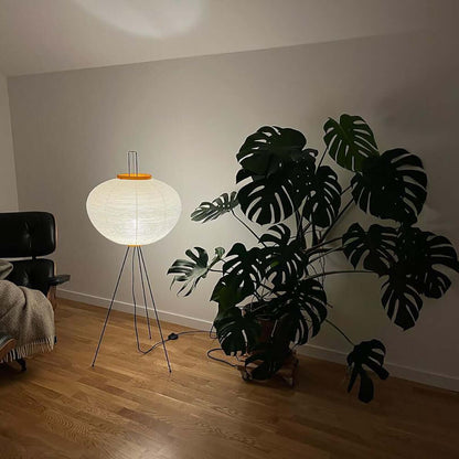Elena Rice Paper Floor Lamp