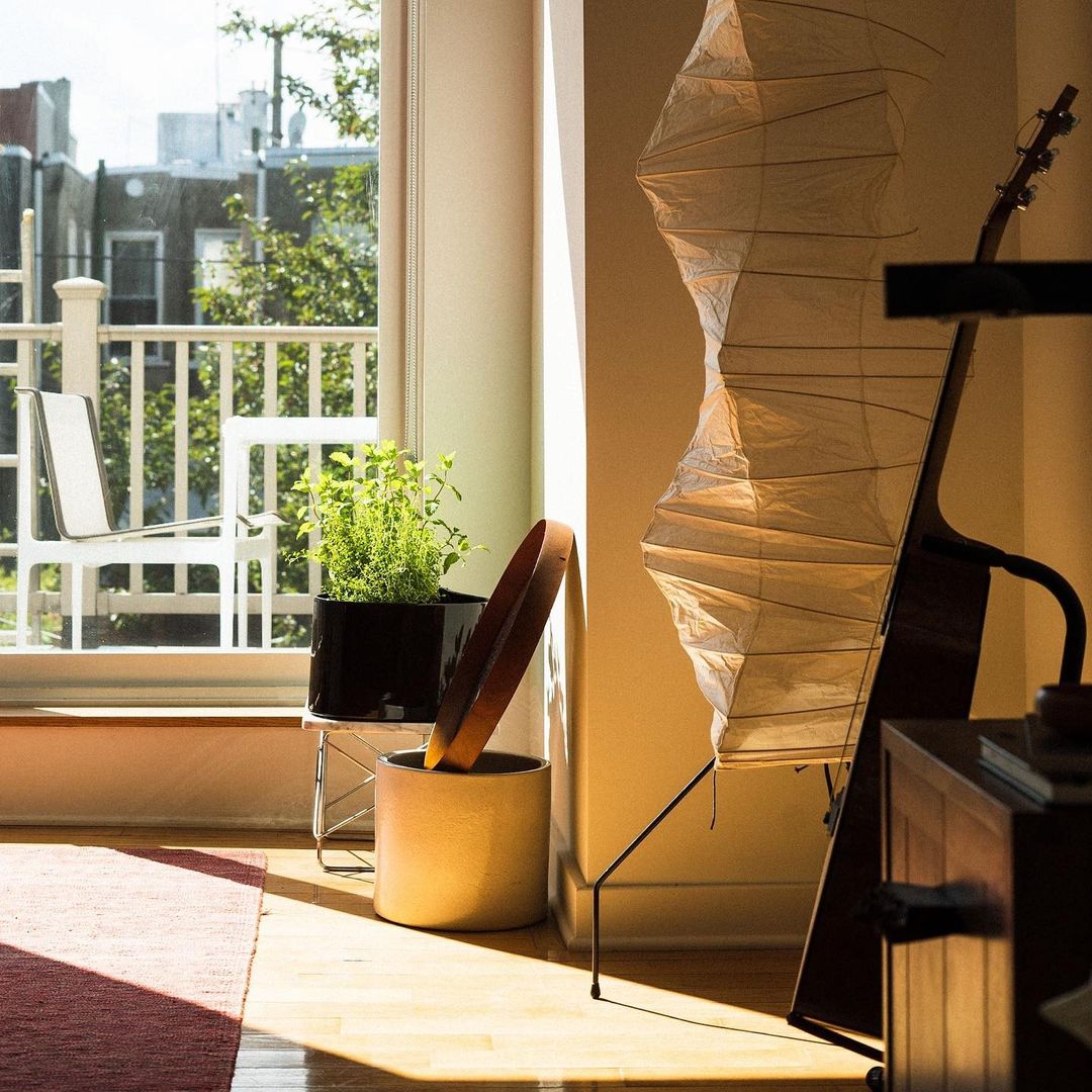 Elena Rice Paper Floor Lamp