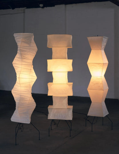 Elena Rice Paper Floor Lamp