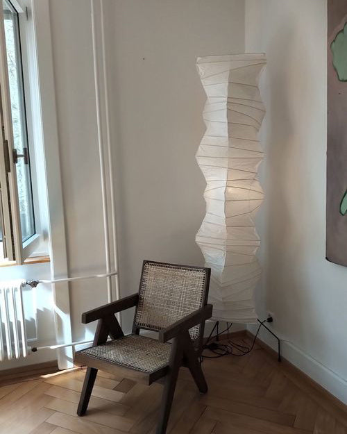 Elena Rice Paper Floor Lamp
