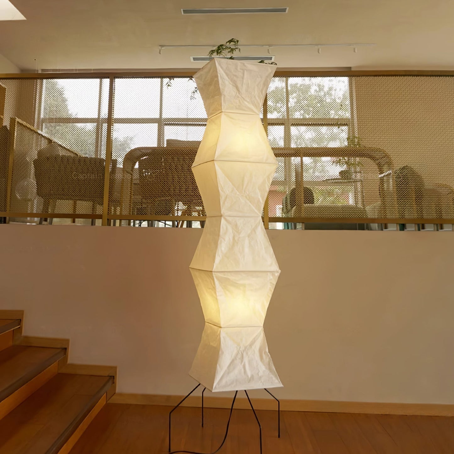 Elena Rice Paper Floor Lamp