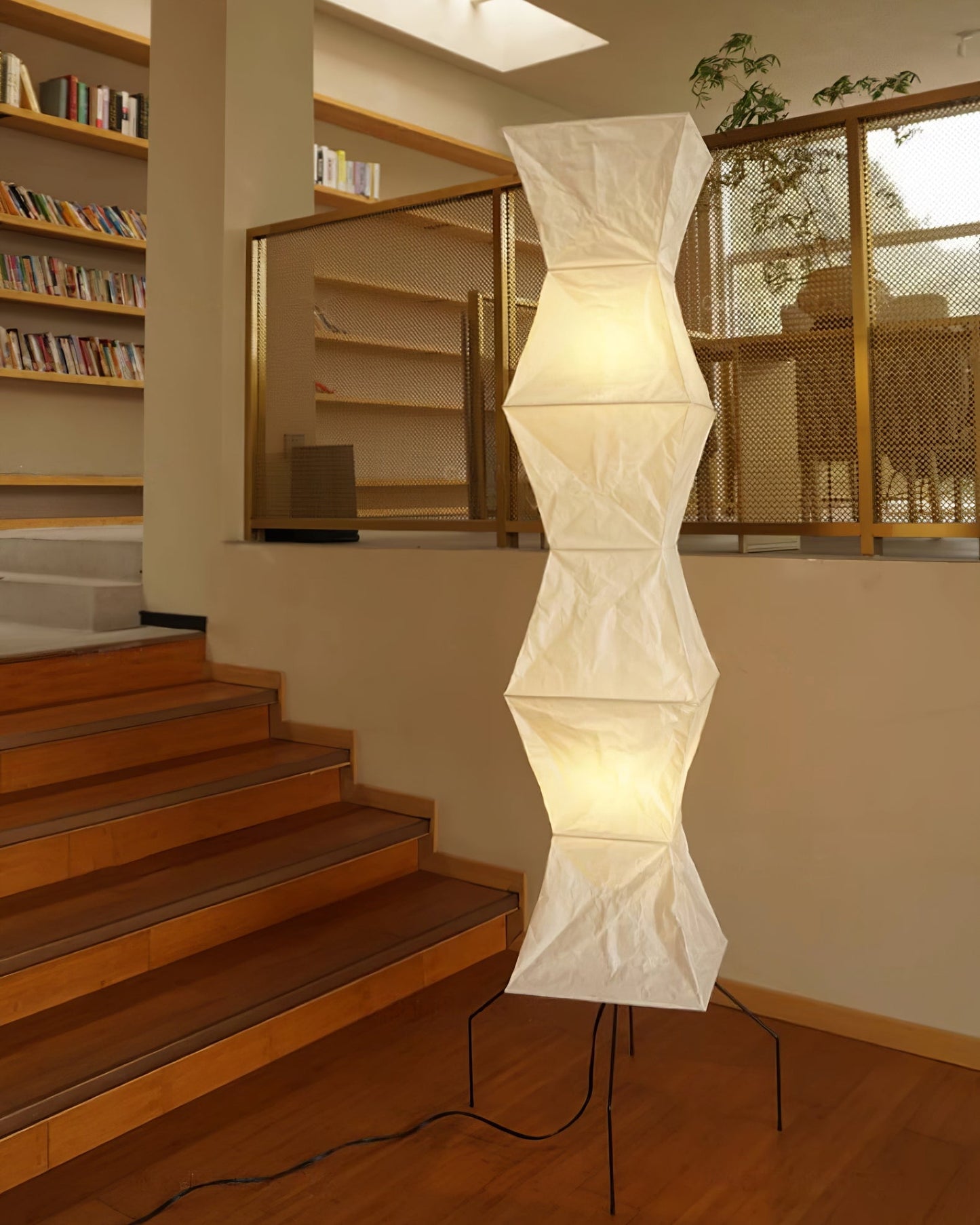 Elena Rice Paper Floor Lamp
