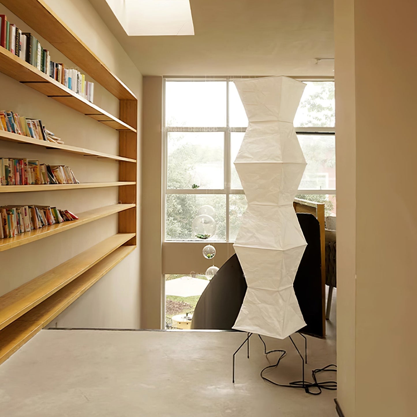 Elena Rice Paper Floor Lamp