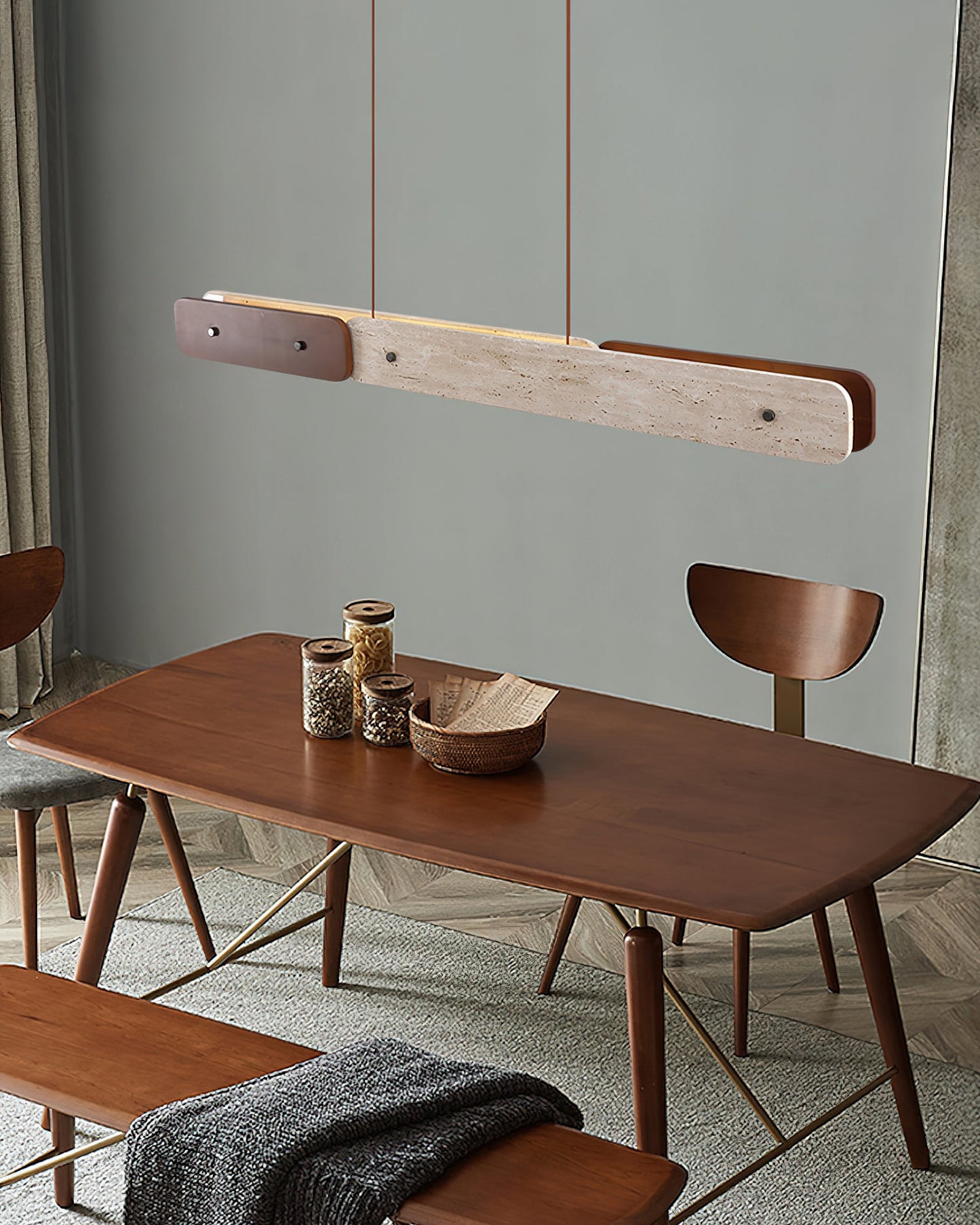 Aluet Linear Chandelier