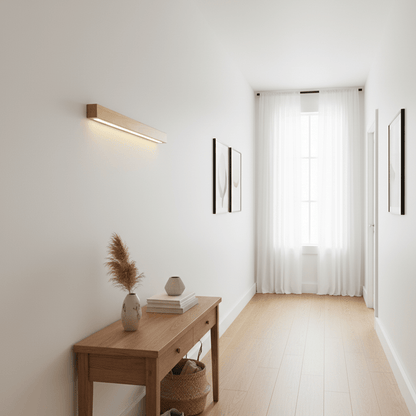 Lucienne Linear Wood Wall Light