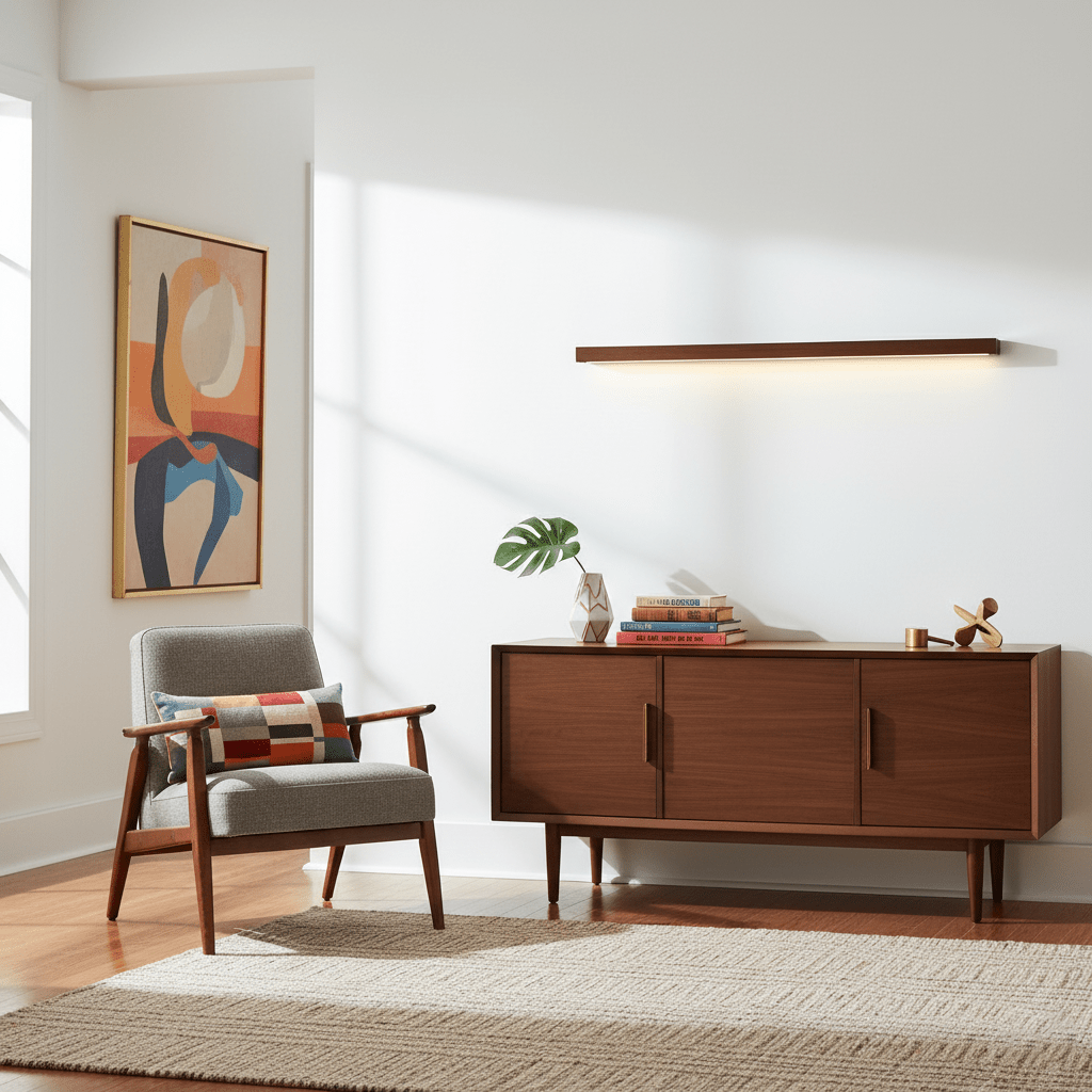Lucienne Linear Wood Wall Light