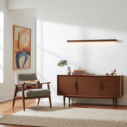 Lucienne Linear Wood Wall Light