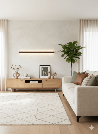 Lucienne Linear Wood Wall Light