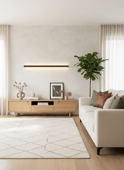 Lucienne Linear Wood Wall Light