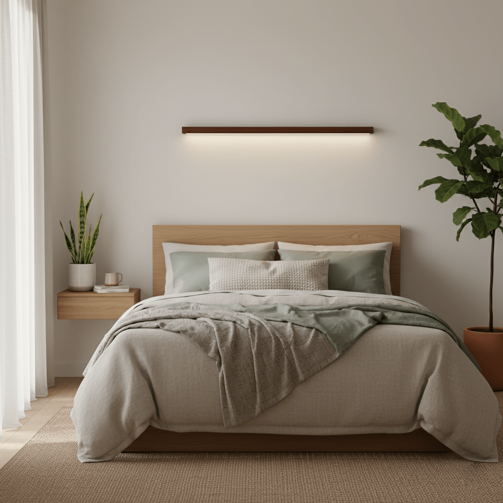 Lucienne Linear Wood Wall Light