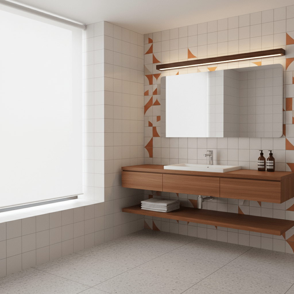 Lucienne Linear Wood Wall Light