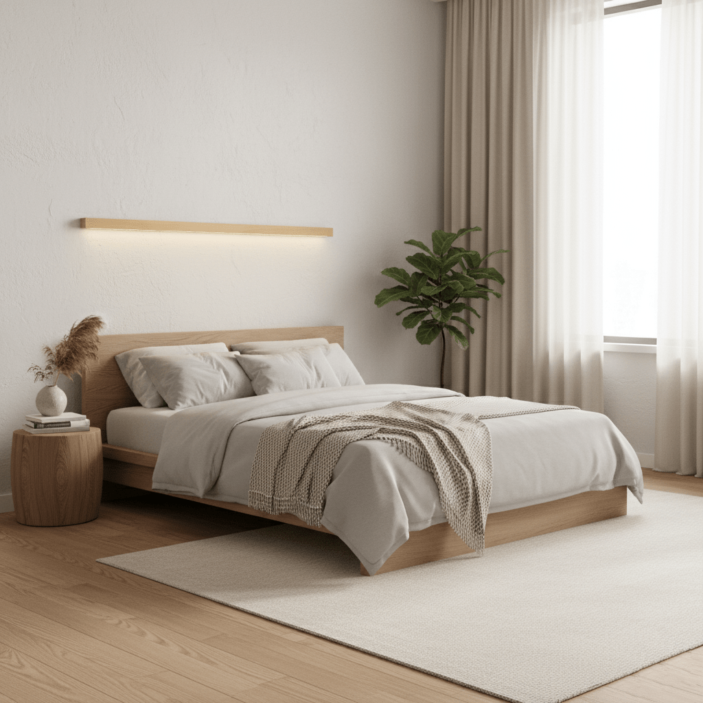 Lucienne Linear Wood Wall Light